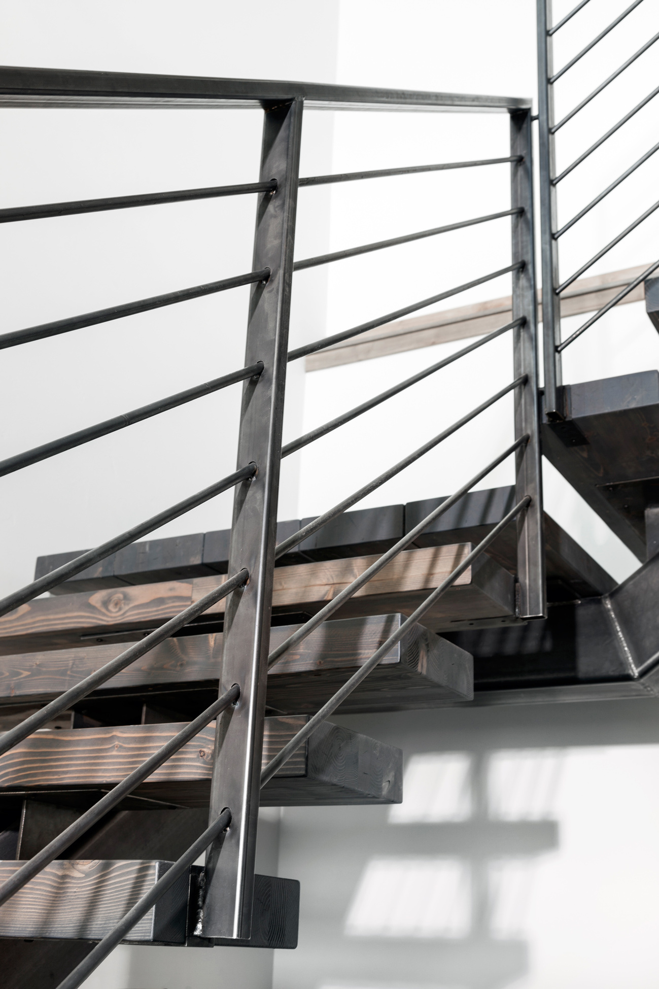Custom residential stairs
