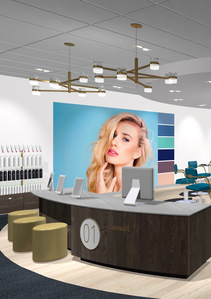 Graphics and signs for ColorOnly salons