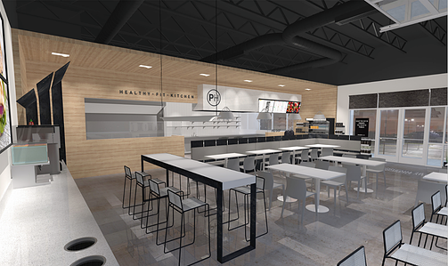 Restaurant interior and branding concepts for front of house