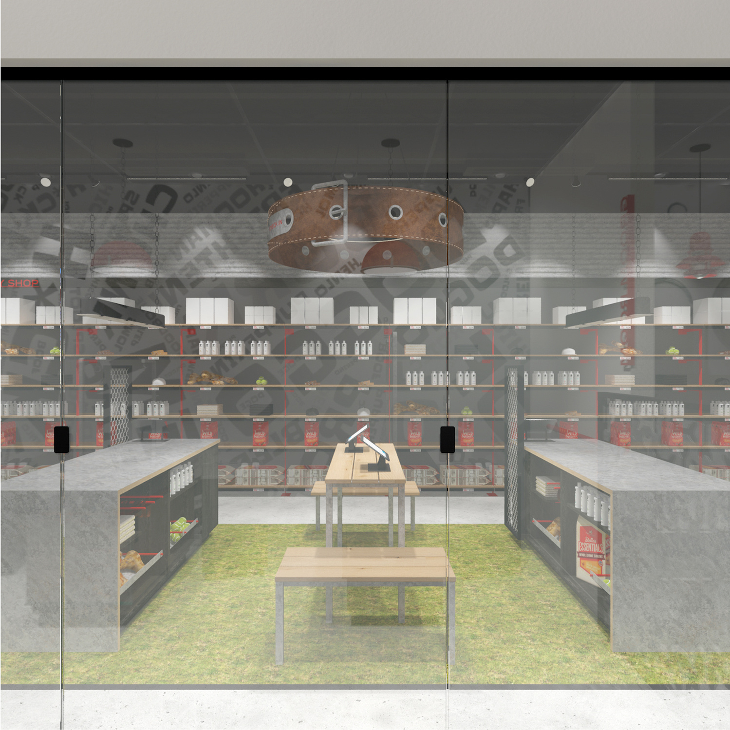 Retail and merchandising design and build for Salty Dawg Pet Salon
