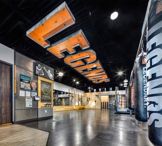 Legends Boxing fitness franchise interiors and furnishings