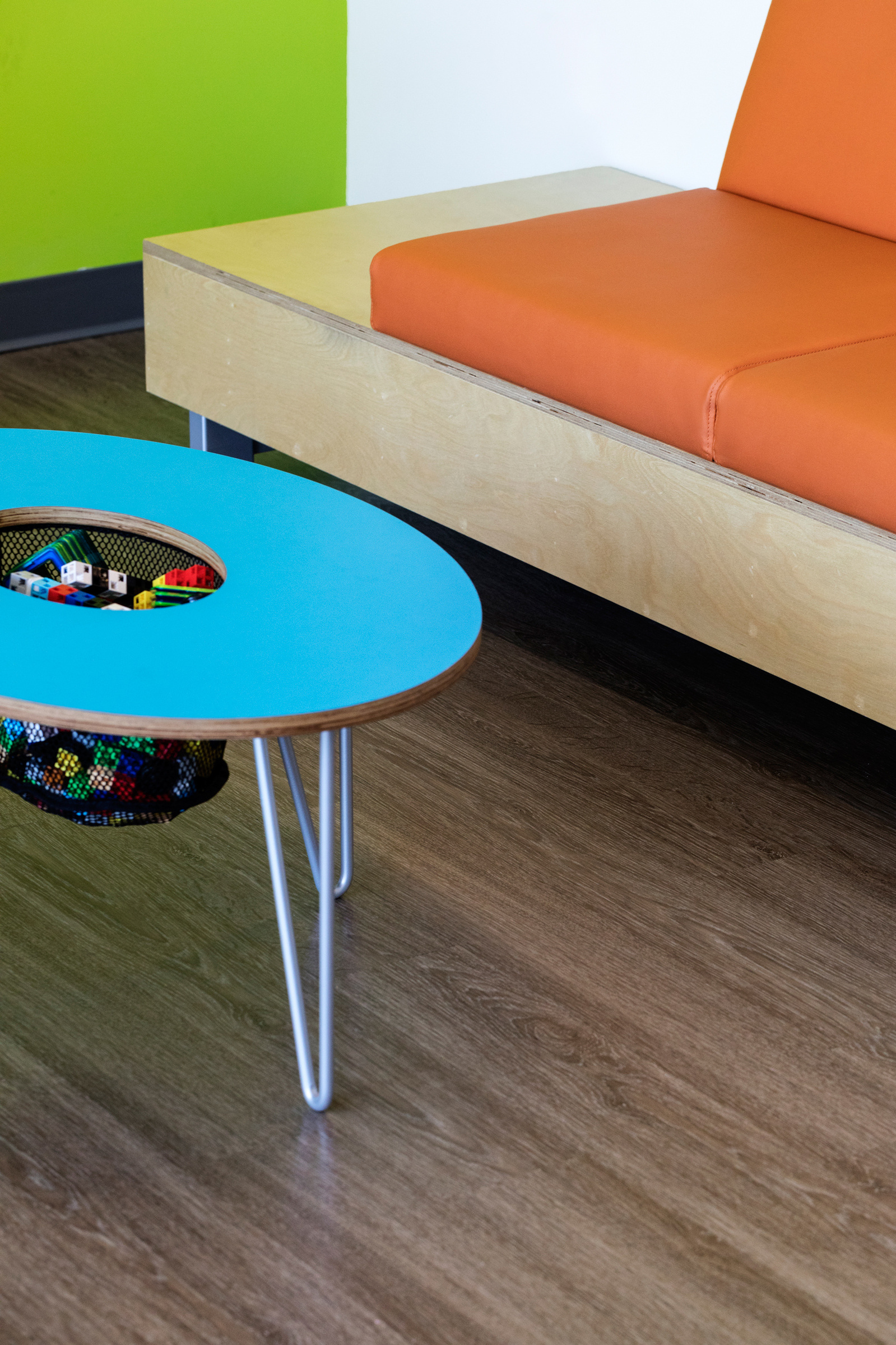 Waiting area furniture for Code Ninjas franchise