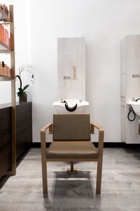 Shampoo station for DryLuxe