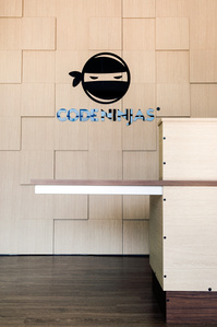 Franchise signs and graphics for Code Ninjas