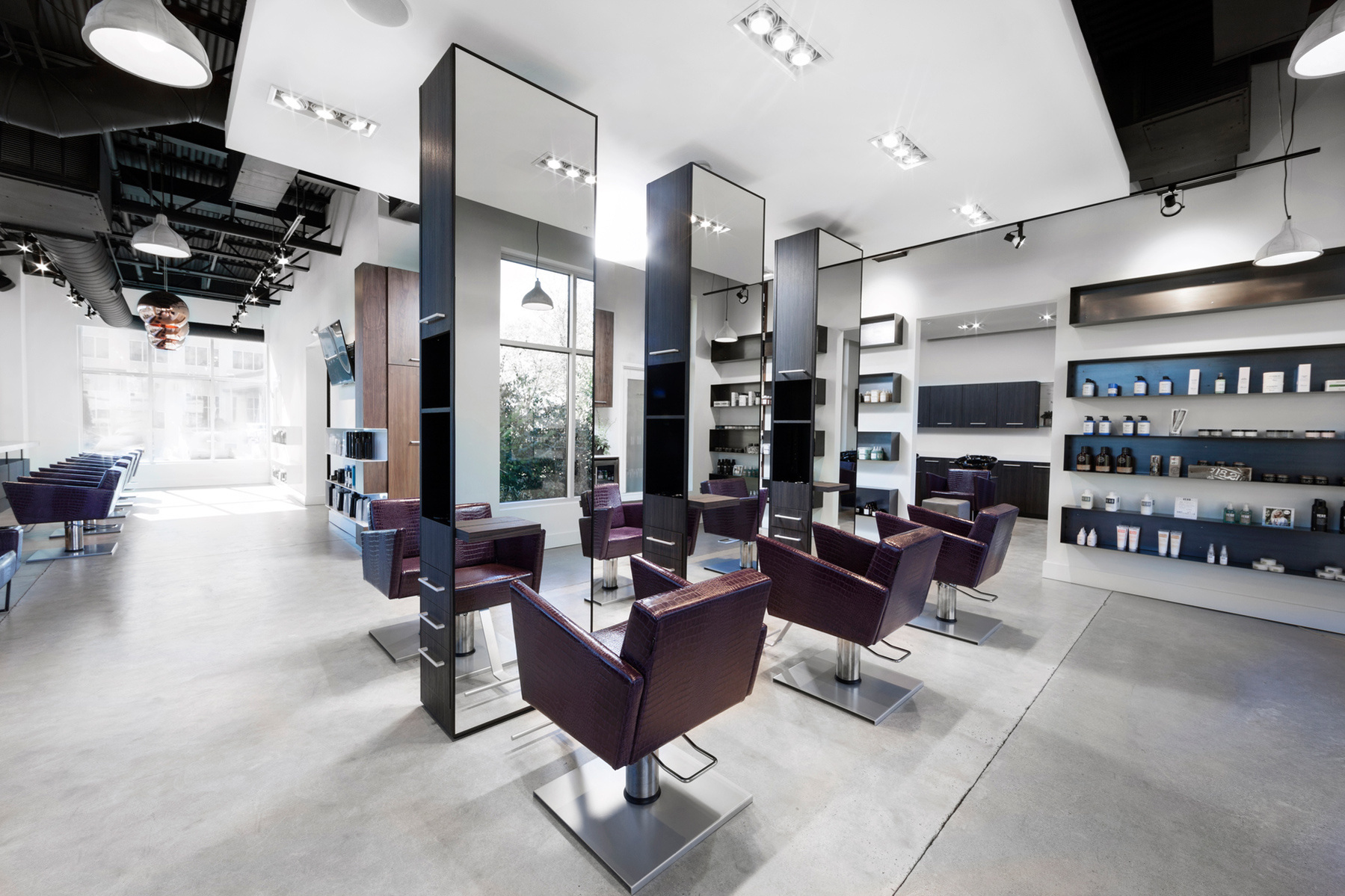 Styling station and chair design and build for Jagger James Salon