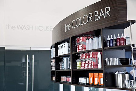 Corporate chain millwork for Paul Mitchell the School