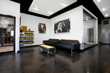 Salon interior design and branding 