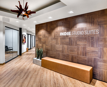 Salon suite interior design for Indie Studio Suites