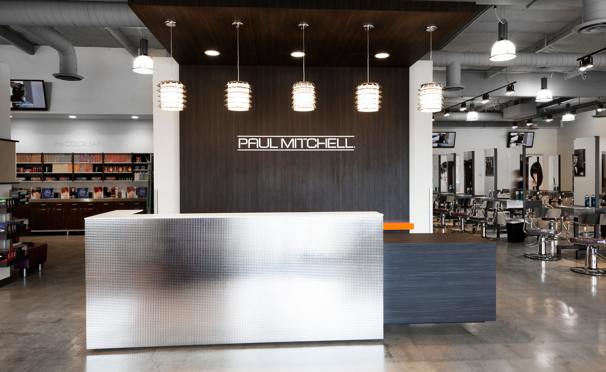 Paul Mitchell the School, Ogden Franchise Interiors and Fixtures