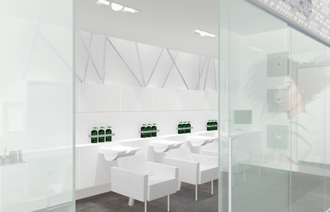 Salon furniture and fixture design