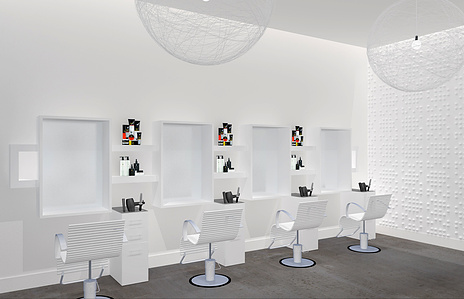 Styling station and chair design 