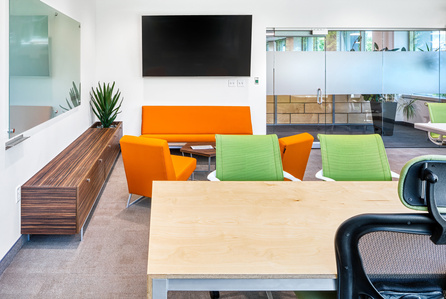 Executive office custom furniture.
