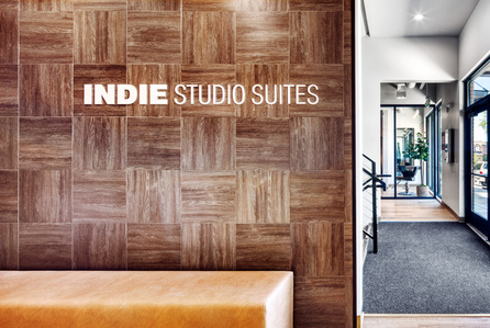 Salon suite interior design, branding and manufacturing.