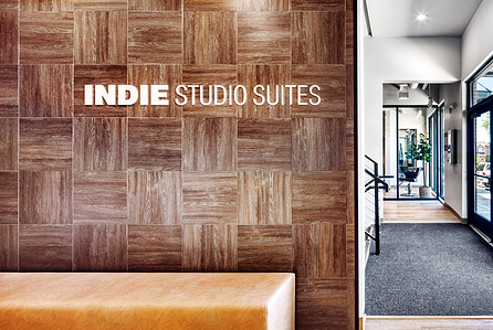 Salon suite interior design, branding and manufacturing.