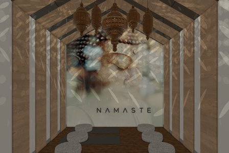 Interior design for Namaste Nail Sanctuary
