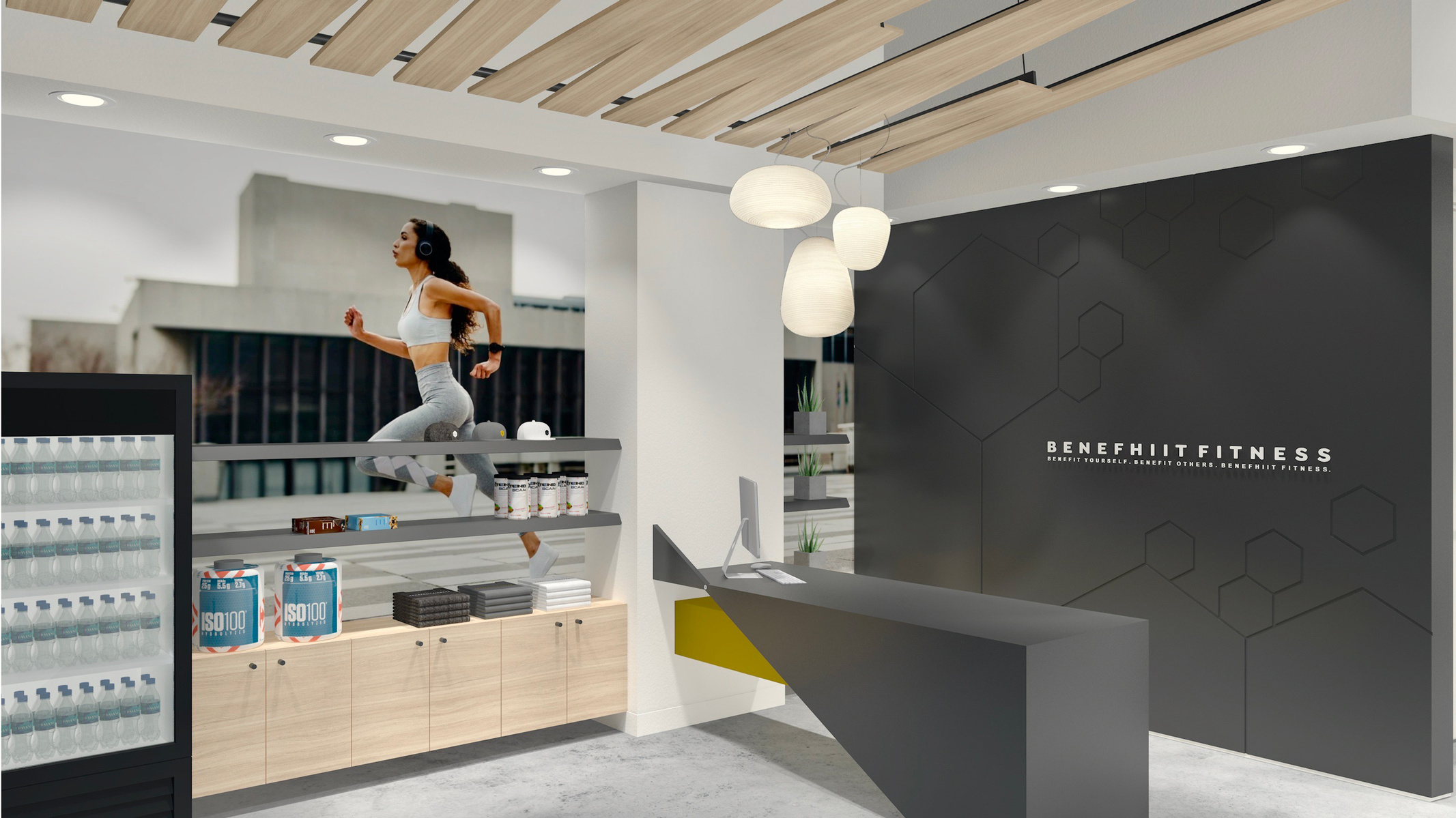 Fitness franchise design for Benefhiit Fitness