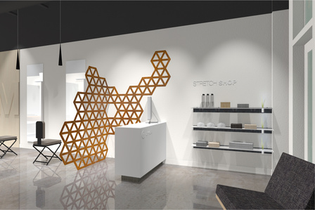 Franchise retail and reception area design