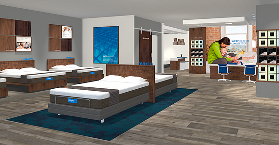 FF&amp;amp;E design for Intellibed corporate chain