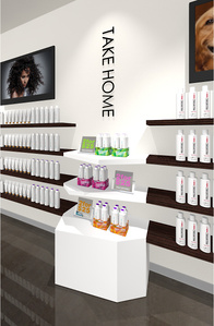 Retail and store fixture design and build for Paul Mitchell distributor