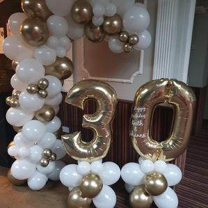 Make your room special with these amazing balloons.  Everything in the pic from €255