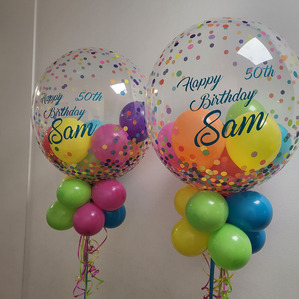 Colourful, fun, with personal message €35 each.