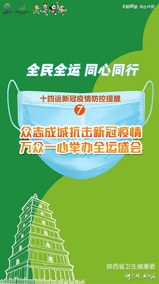 Slogan for 14th Chinese National Game
