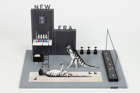 contemporary art sculpture Lithuanian artscene popart laser cutting machine