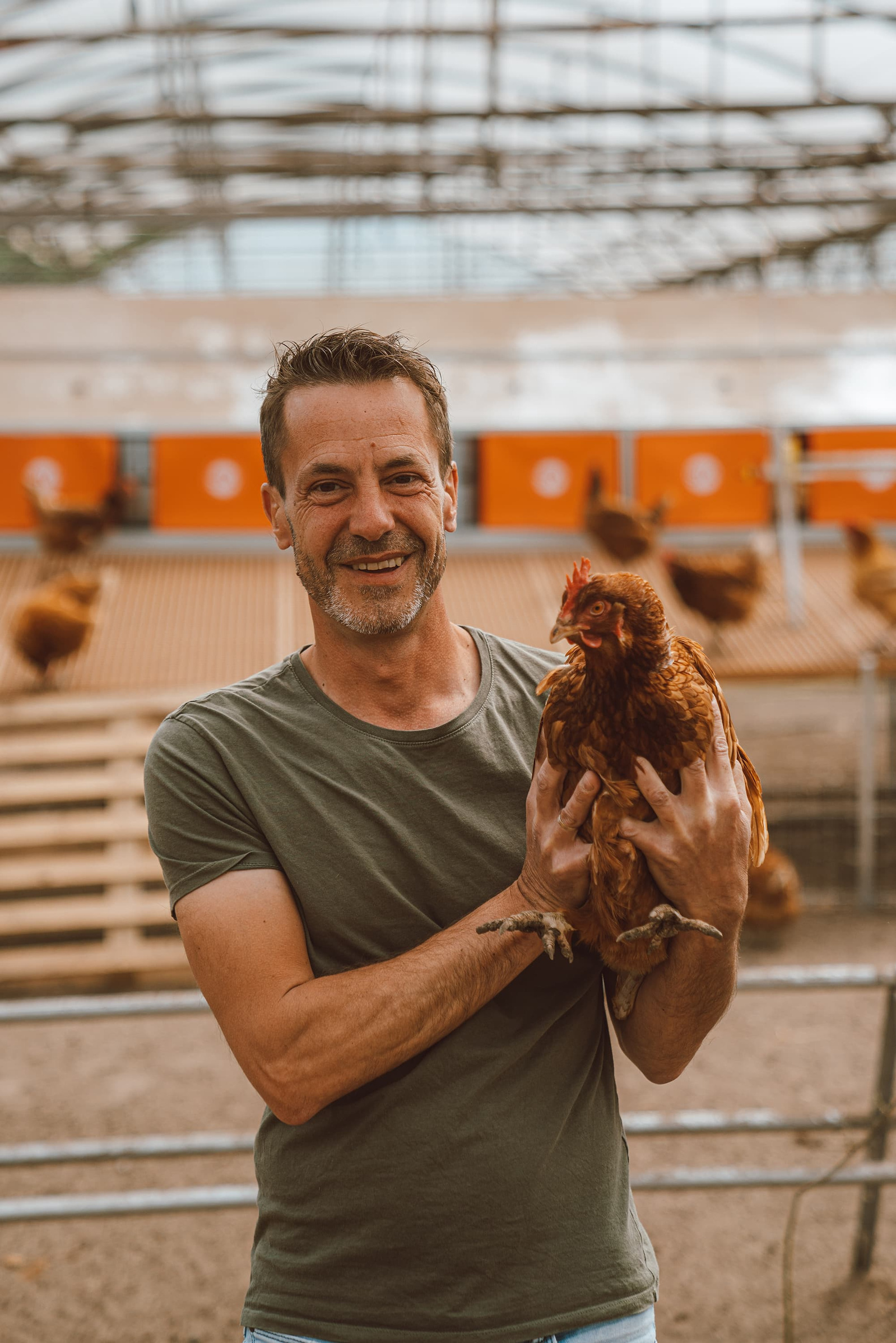 Eric Cancel, le fondateur du poulailler Bio de Majolan