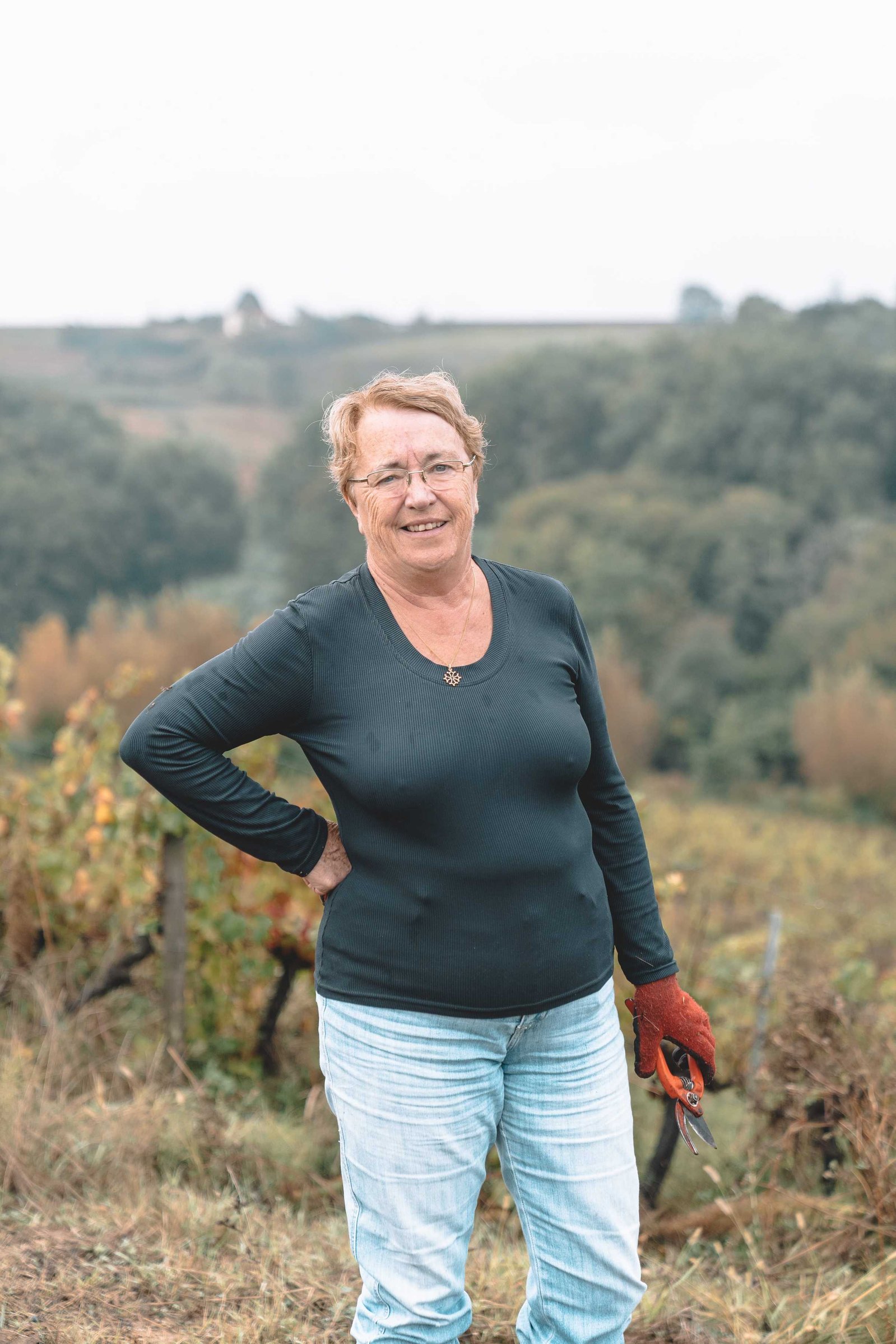 Série de portrait pour la maison des vins de Cadillac