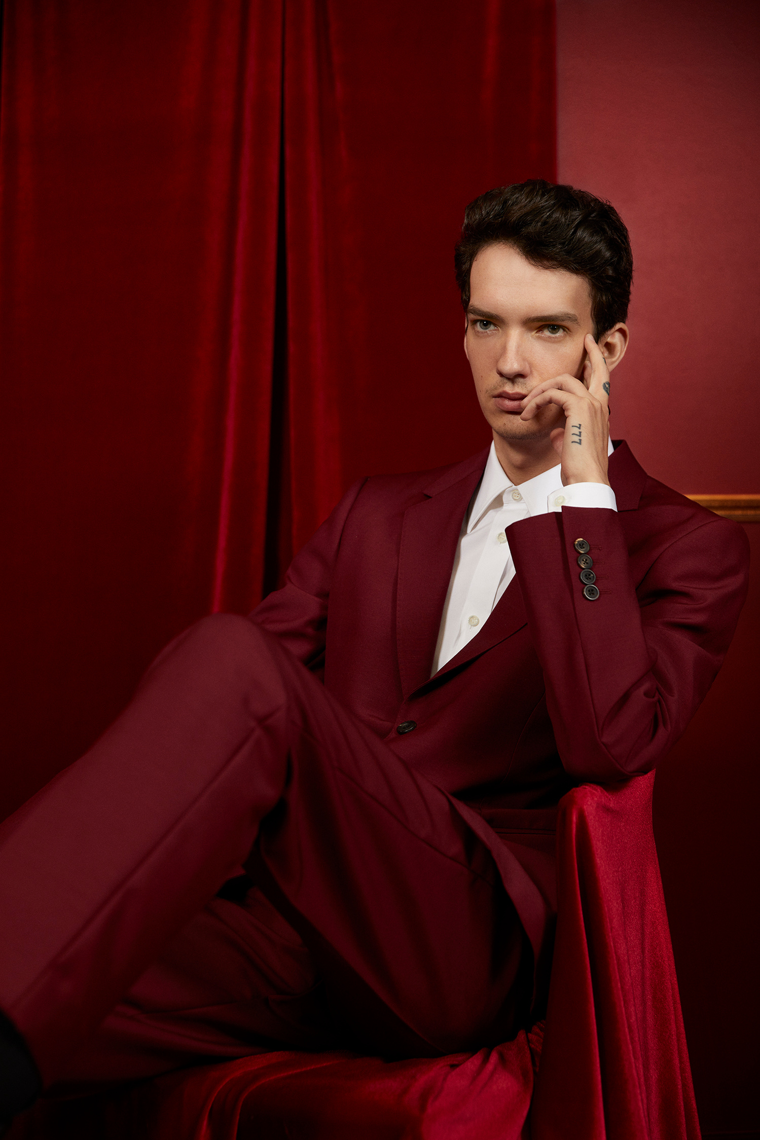 portrait of Kodi Smit-McPhee by Ren Adkins for Entertainment Weekly at the Savannah Film Festival