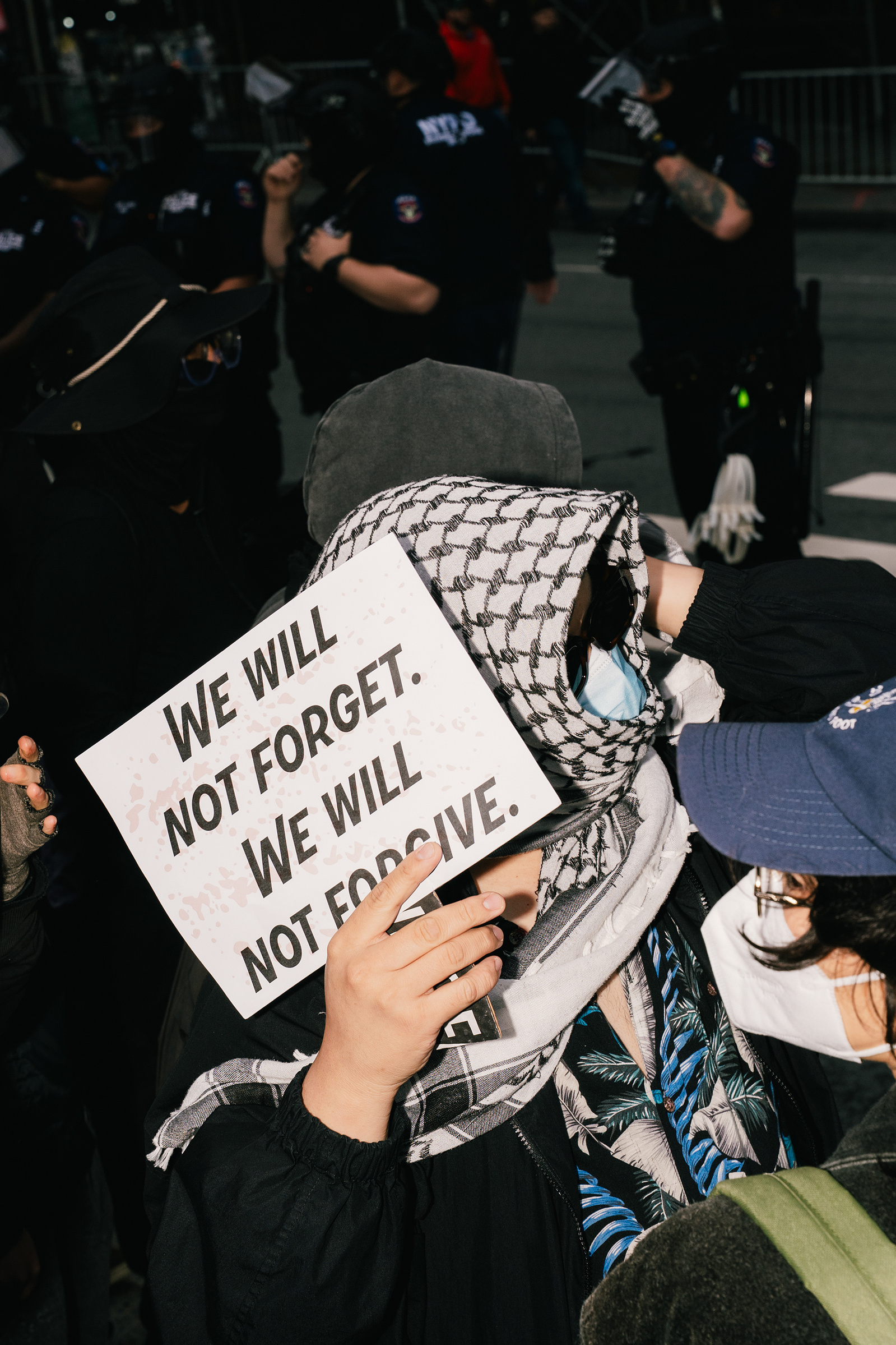 Photojournalism series of the No Kings protest in New York City for The New Republic magazine