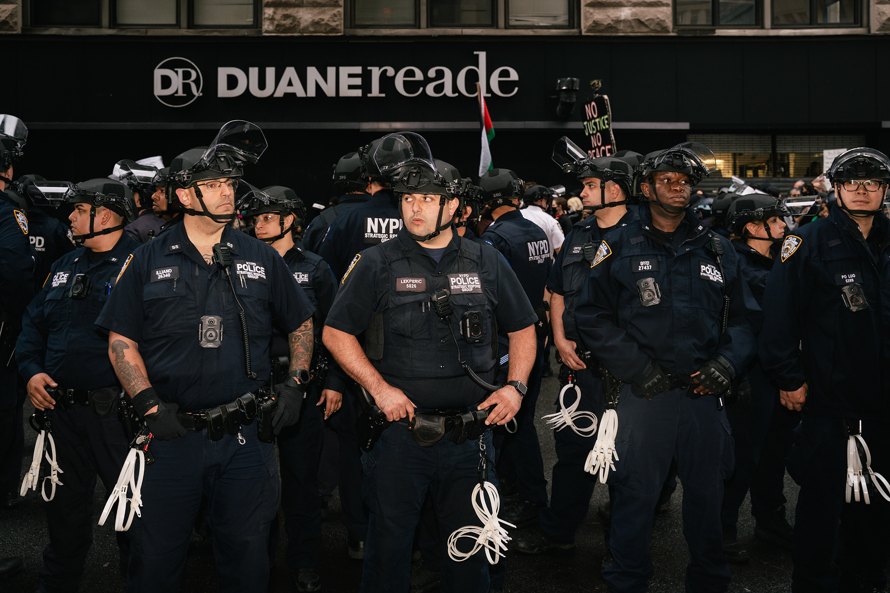 Photojournalism series of the No Kings protest in New York City for The New Republic magazine