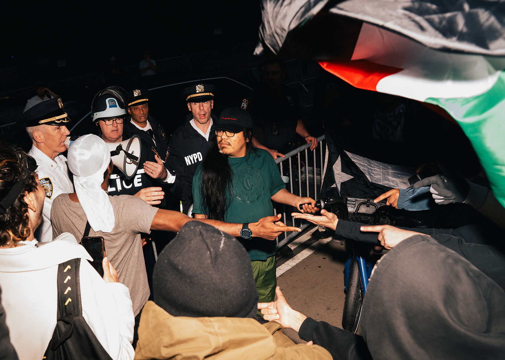 Photojournalism series of the No Kings protest in New York City for The New Republic magazine