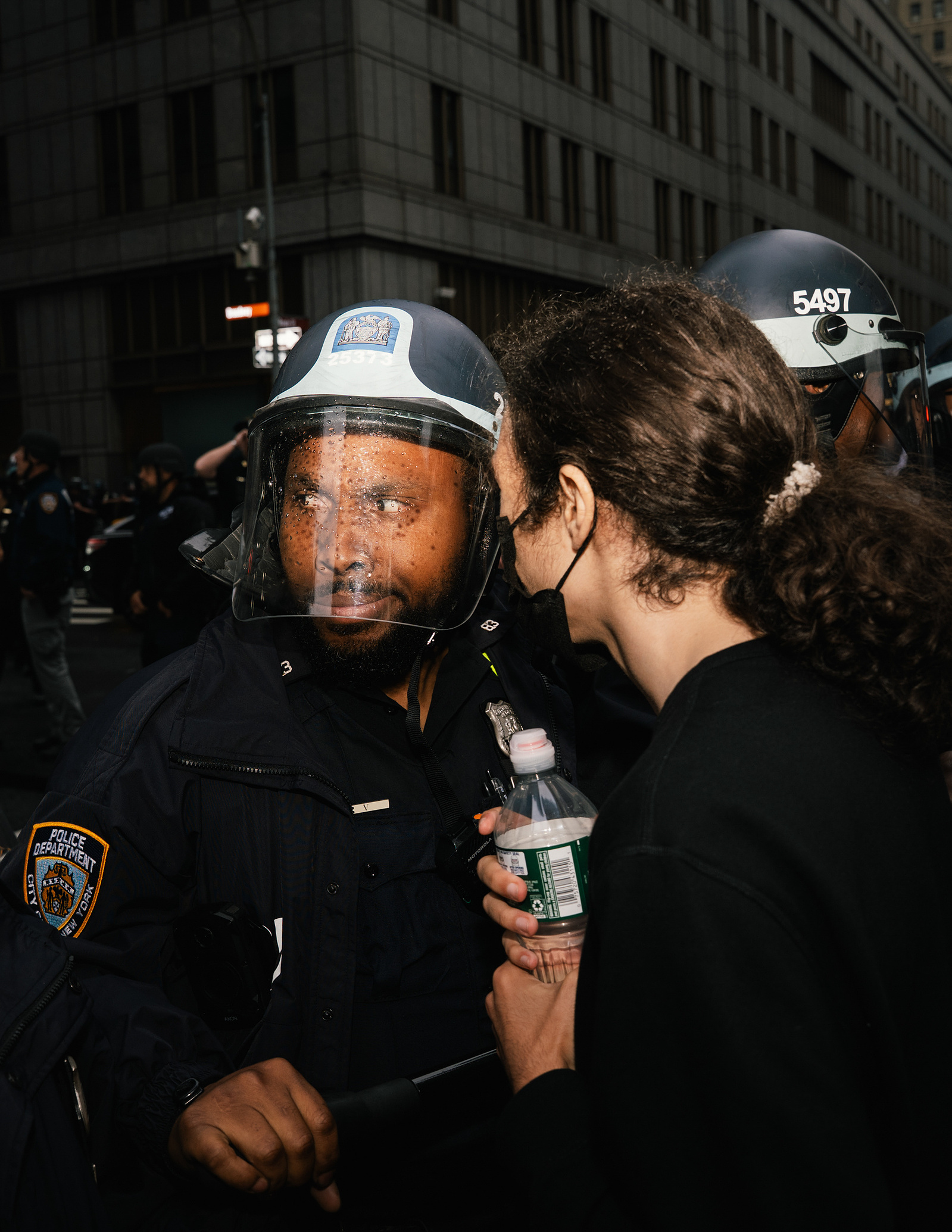 Photojournalism series of the No Kings protest in New York City for The New Republic magazine