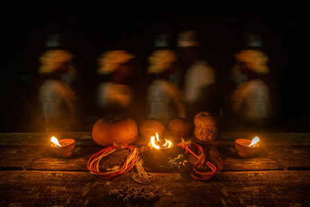 Yoruba belief system surrounds the body and being. The belief in duality reincarnation and supernatural omnipresence is central to the Yoruba culture. Lamp Cowries Money