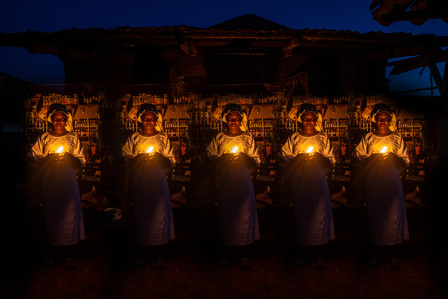 Yoruba belief system surrounds the body and being. The belief in duality reincarnation and supernatural omnipresence is central to the Yoruba culture. Lamp Cowries Money