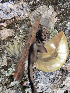 The water spirit Mami Wata (also known as Mamba Muntu, Water Mother, La Sirene).