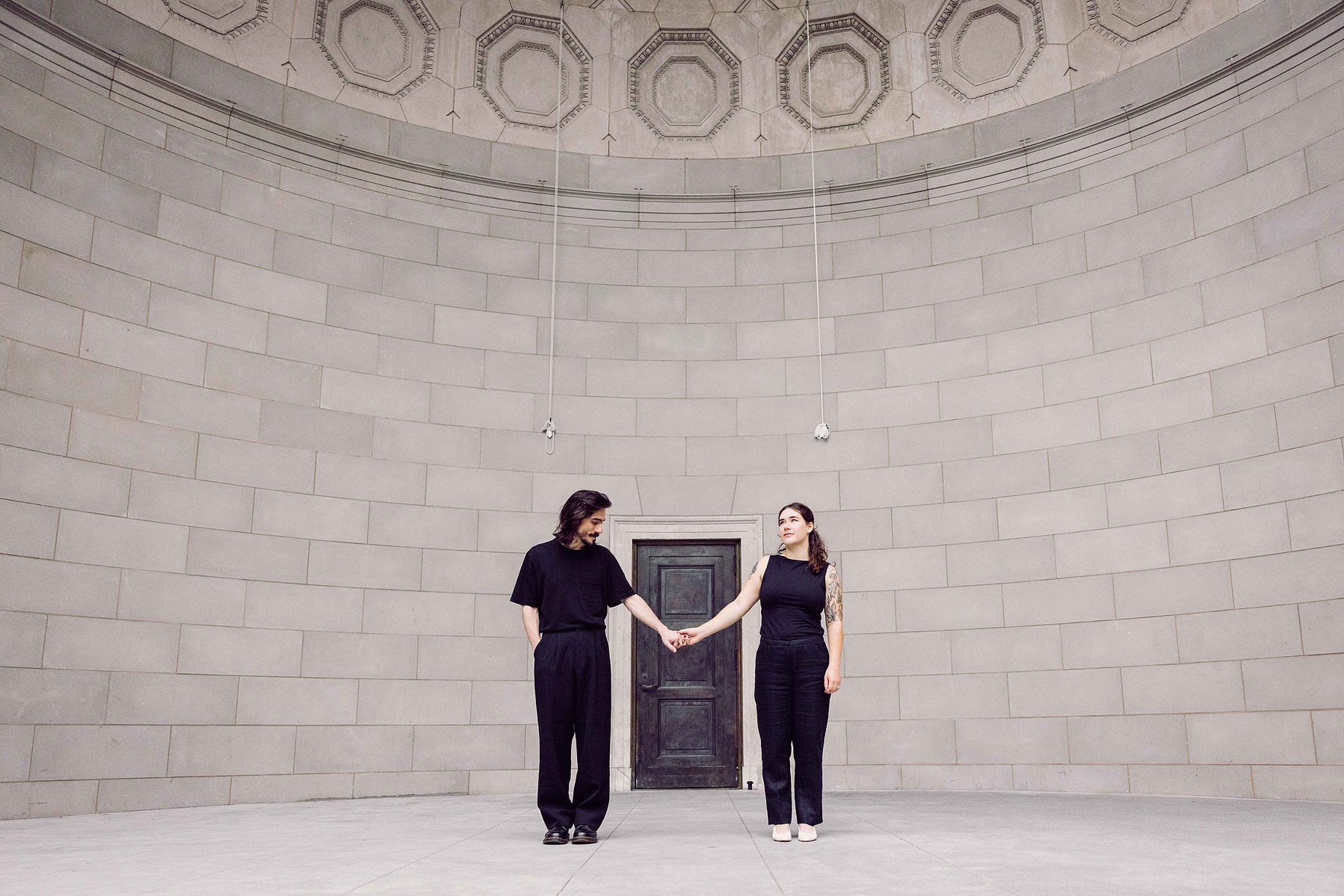 counterculture Central Park engagement session in New York City done by mc3 photo