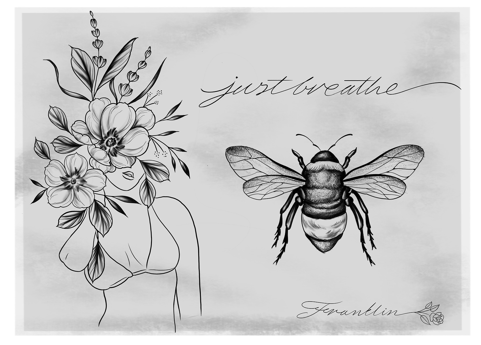 Toronto tattoo artist Toronto fineline tattoo
bee tattoo bumble bee bumble bee design flower design black work black artist black tattoo artist floral tattoo botanical art botanical illustration