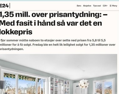 Leilighet i Gamle Oslo solgt for 1,35 mill. over prisantydning: – Med fasit i hånd så var det en lokkepris