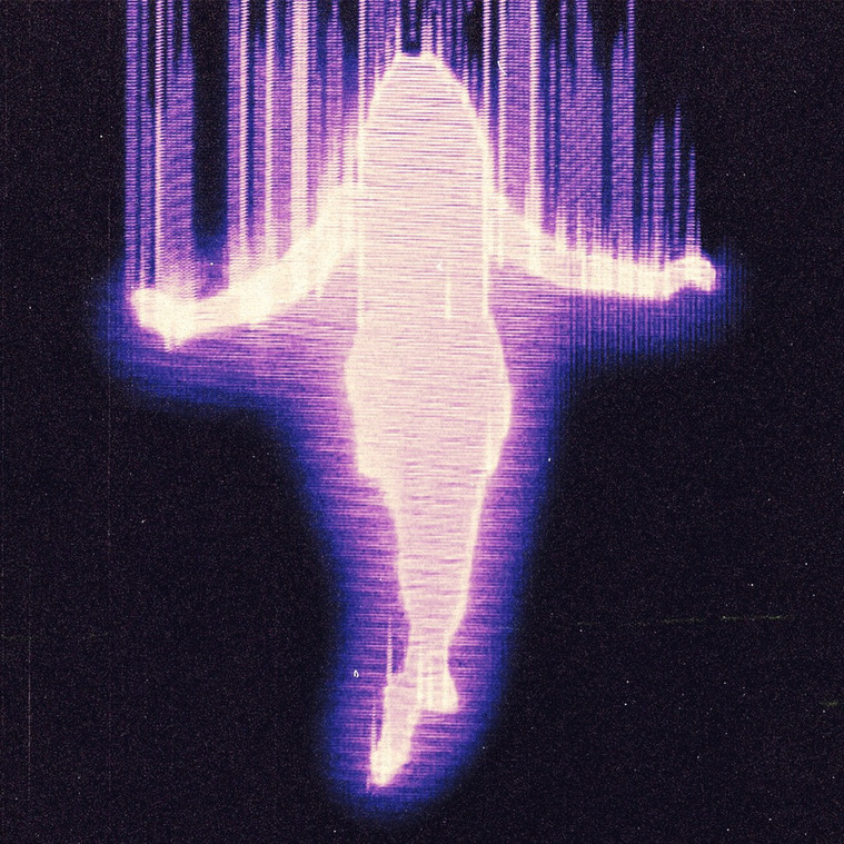 ufo inspired glitch art