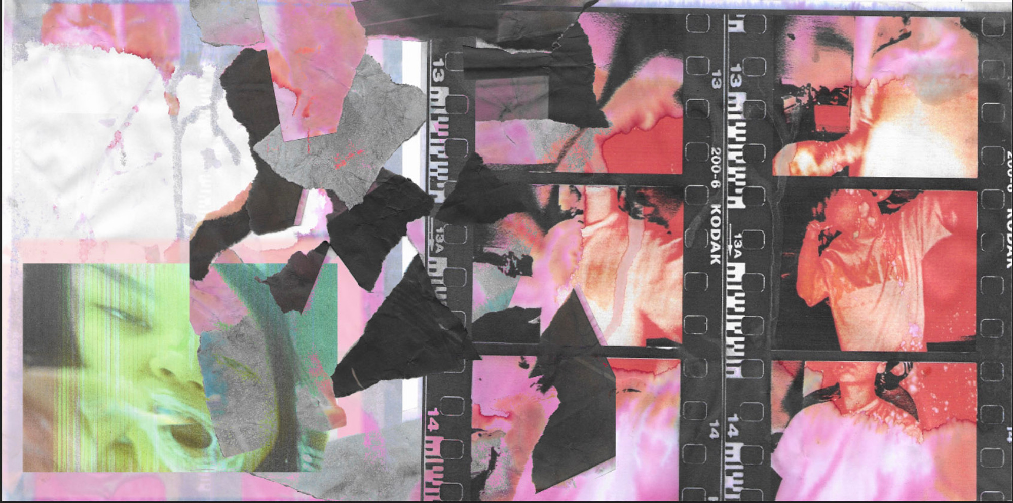 London based Jitnapa Jaroenvejjakarn analogue collage 