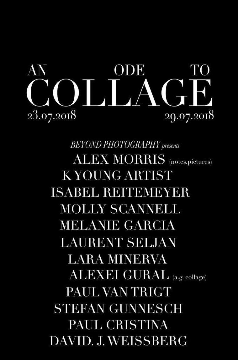 Collage Week Poster for Beyond Photography