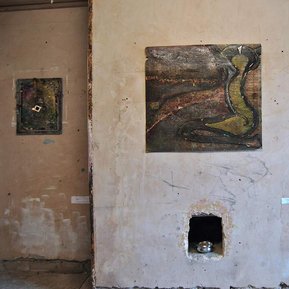 Sohail Khan Artist piece exhibited in BasementArtsProject 2018