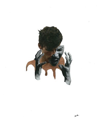 Collage of men by Alex Morriss aka Notes.pictures