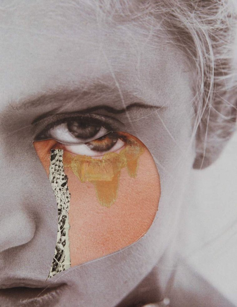 collage of eyes by Lucilla Bellini