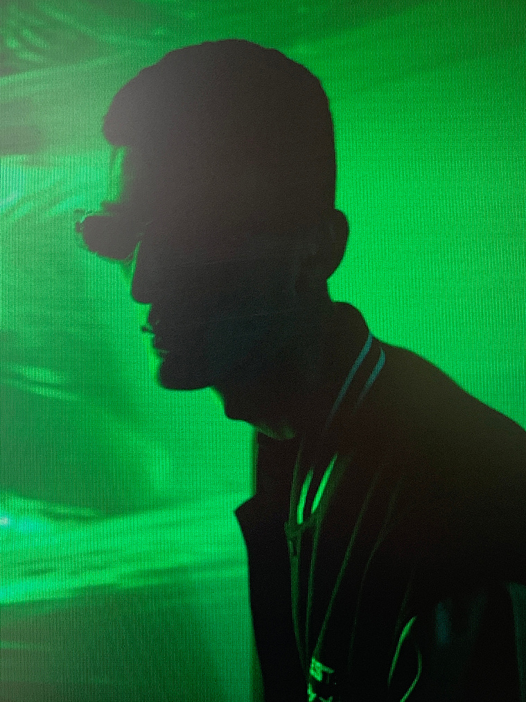 Jimmy Barnett photographed by Ryan Blackwell wearing ace & Tate sunglasses for an exclusive beyond photography editorial. 