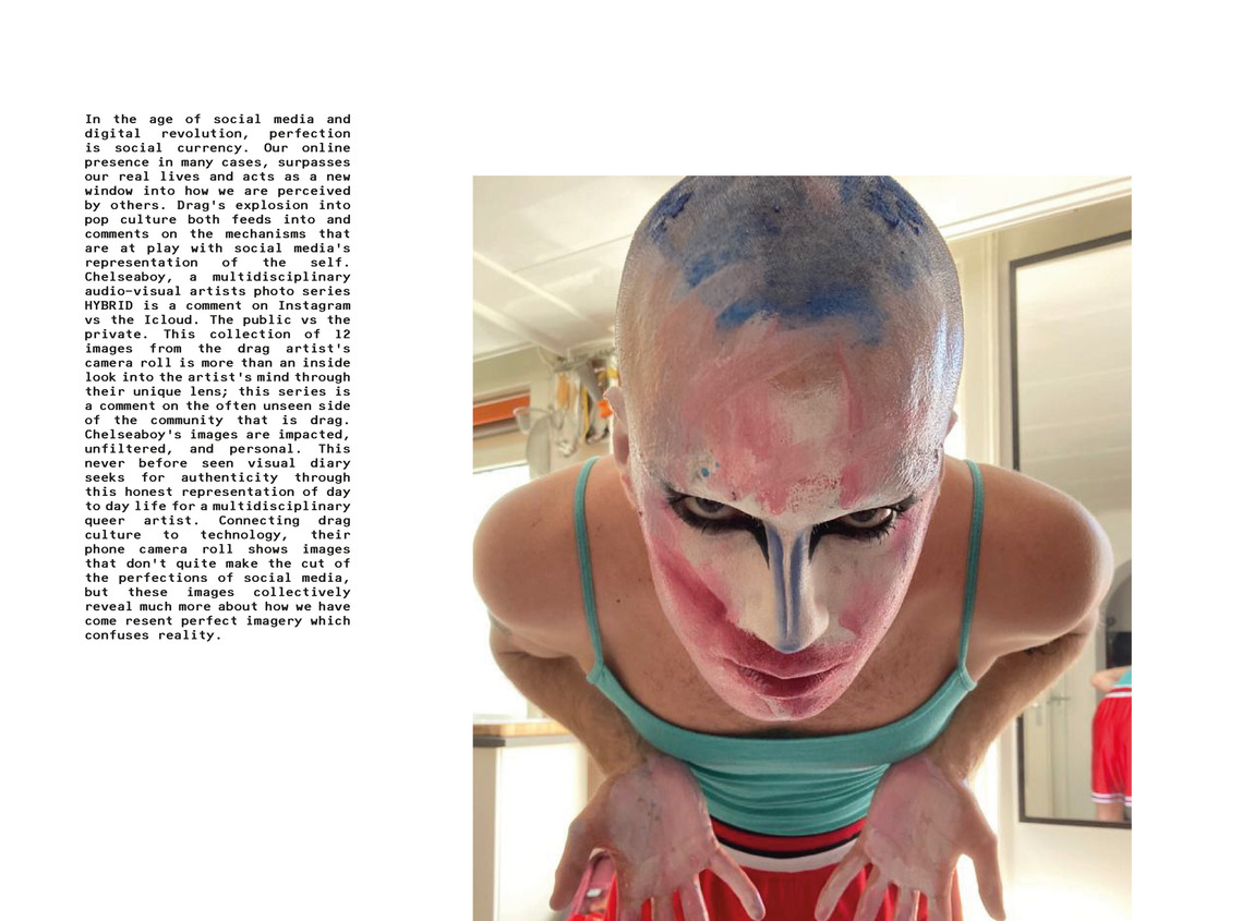 Free archival web zine from the Utopia exhibition by Beyond Photography held at NDSM Fuse in Amsterdam 2021 exploring queer futures in art. 