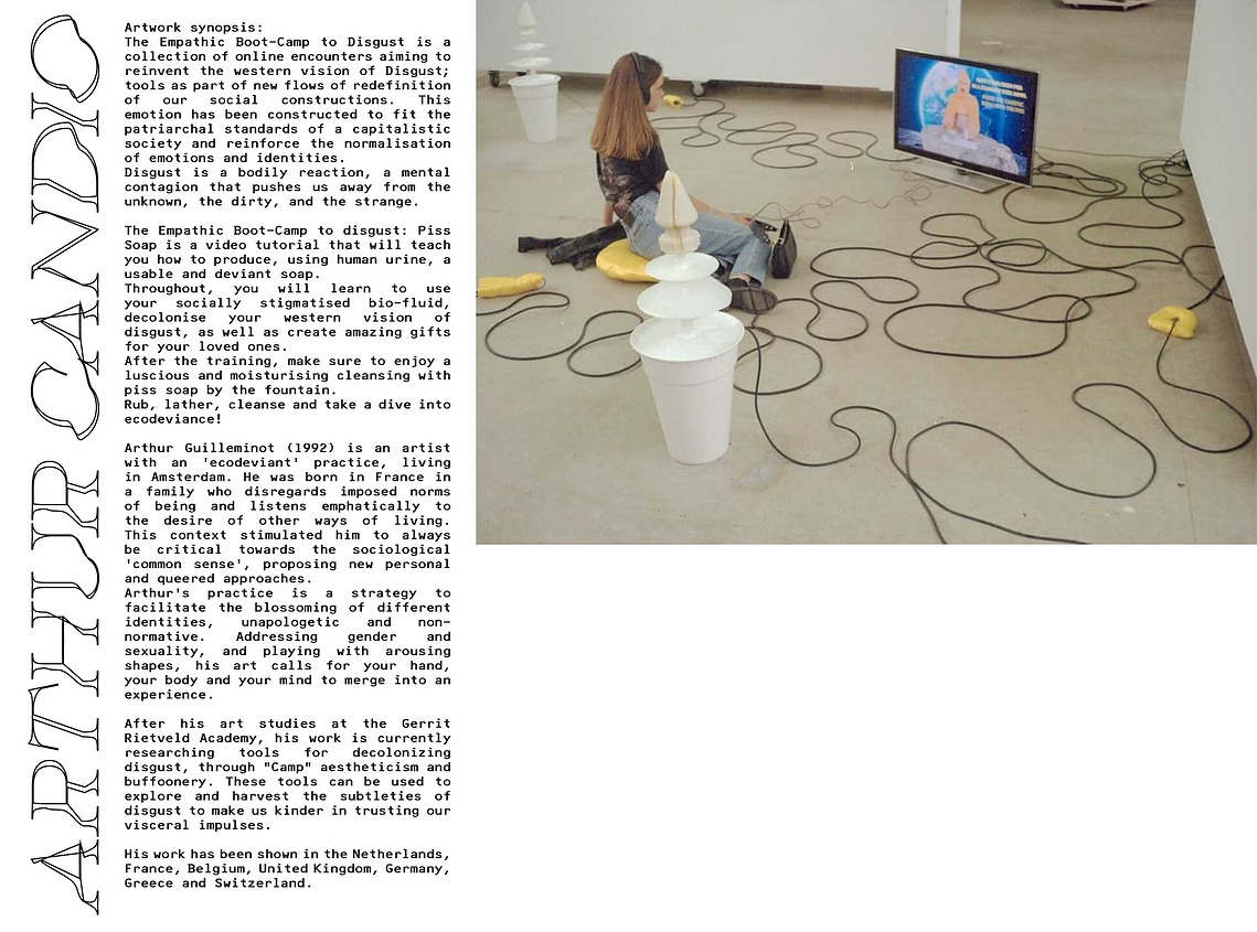 Free archival web zine from the Utopia exhibition by Beyond Photography held at NDSM Fuse in Amsterdam 2021 exploring queer futures in art. 