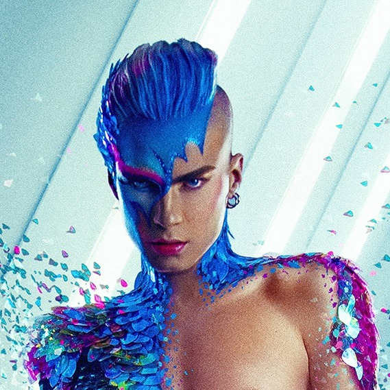 UTOPIA is a queer futures art exhibition in Amsterdam exploring the future of LGBT life through artificial intelligence, photography, art installation and video. Photographed is Chelseaboy.